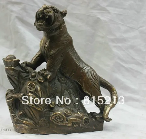 wang 000176 Chinese China Folk Cultural Pure Bronze Tiger FengShui Lucky Auspicious Statue
wang 000176 Chinese China Folk Cultural Pure Bronze Tiger FengShui Lucky Auspicious Statue