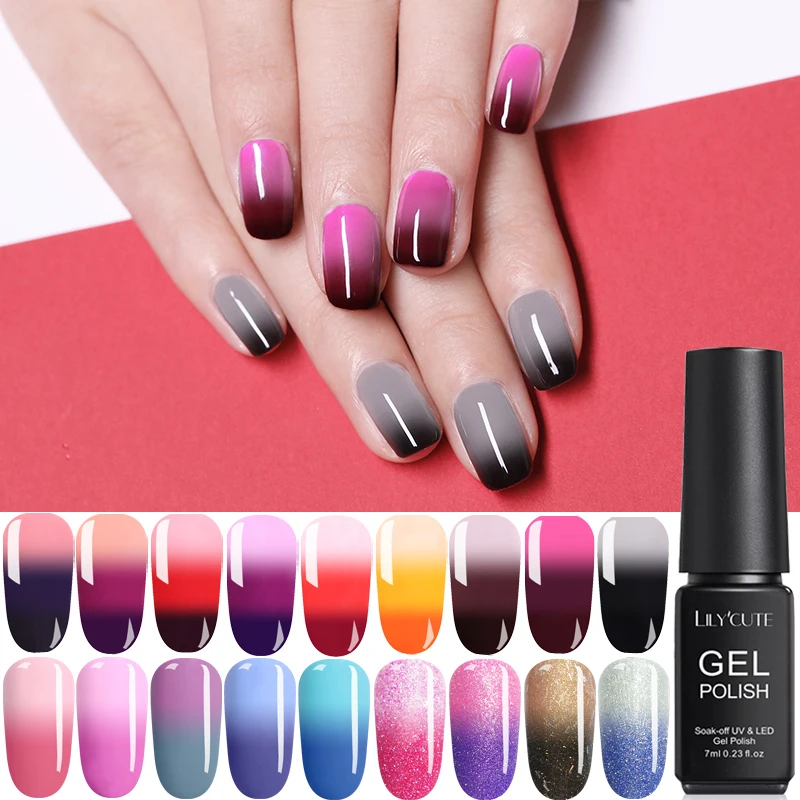 LICYCUTE 7ml Thermal Nail Gel Polish 3 Layers Shimmer Glitter Temperature Color Changing Soak Off UV Gel Polish Nail Art Gel
LICYCUTE 7ml Thermal Nail Gel Polish 3 Layers Shimmer Glitter Temperature Color Changing Soak Off UV Gel Polish Nail Art Gel