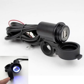 24V 12V car charger Motorcycle Waterproof Cover Dual Double USB Phone Power Charger Adapter Vehicles USB Ports With Bracket
24V 12V car charger Motorcycle Waterproof Cover Dual Double USB Phone Power Charger Adapter Vehicles USB Ports With Bracket
