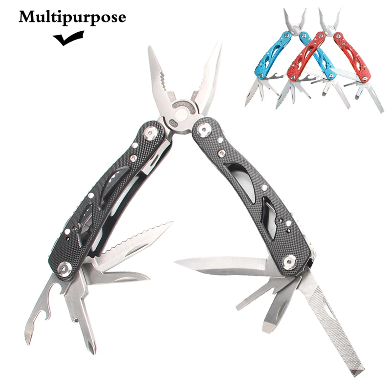 24 in 1 EDC Multifunctional Folding Knife Plier Pocket Tools 21-37