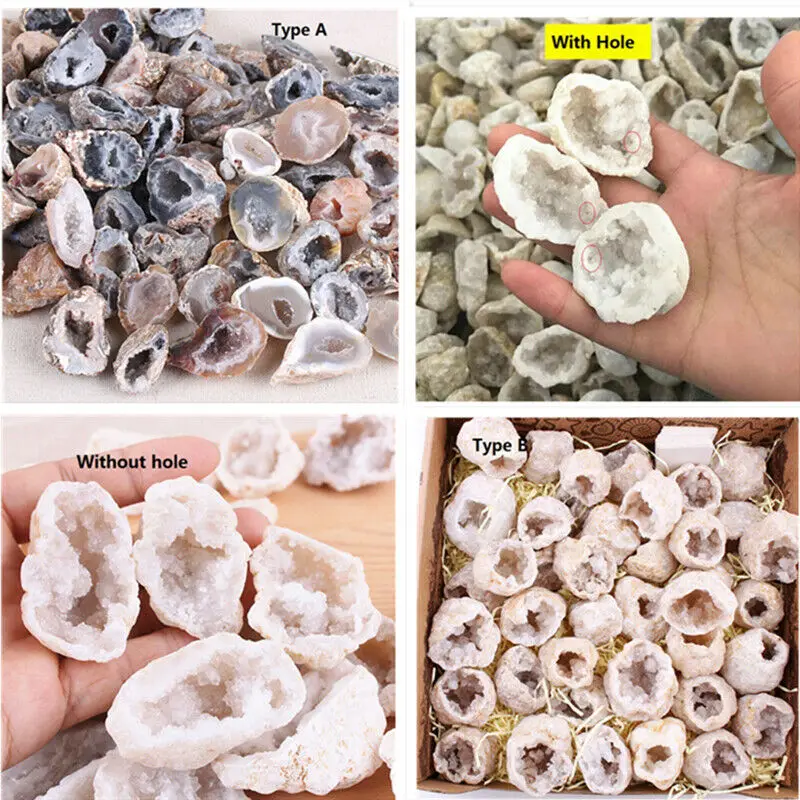 Natural Agate Geode Crystal Hole Mineral Specimen Contains Clean Crystal Clusters of Very Beautiful Small Stones and Crystals
Natural Agate Geode Crystal Hole Mineral Specimen Contains Clean Crystal Clusters of Very Beautiful Small Stones and Crystals