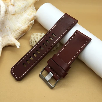 For Gar-min Derek Fenix3 Fenix 3 watchband 26mm red brown Genuine Leather Watch bracelet
For Gar-min Derek Fenix3 Fenix 3 watchband 26mm red brown Genuine Leather Watch bracelet