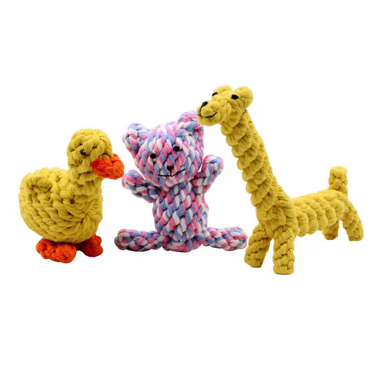 Dog Tough Strong Chew Knot Animal Toy Pet Puppy Healthy Teeth Bear Cotton Rope
Dog Tough Strong Chew Knot Animal Toy Pet Puppy Healthy Teeth Bear Cotton Rope
