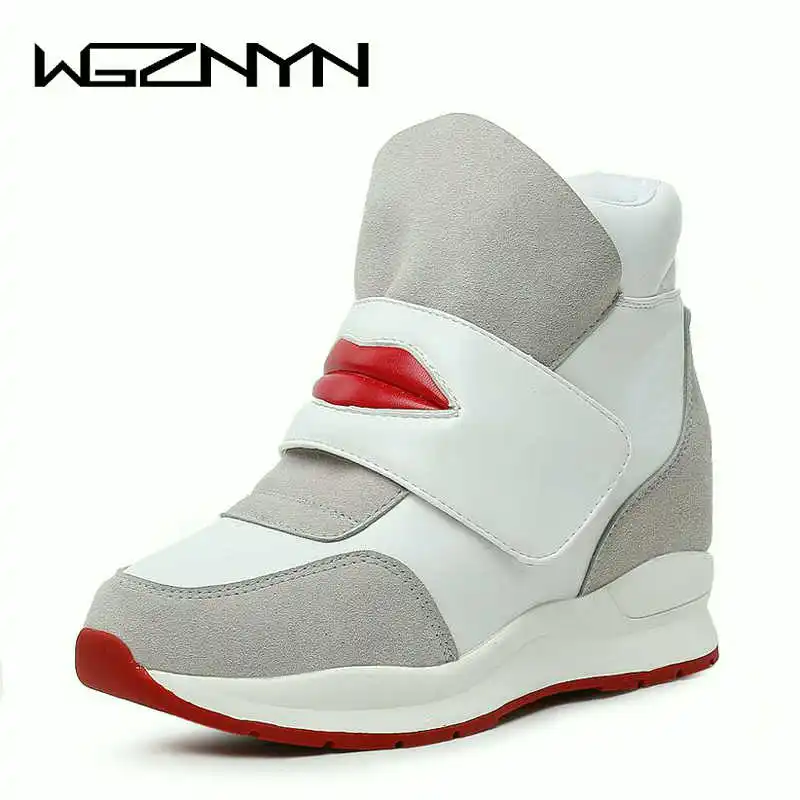 New Fashion Autumn winter Shoes for Woman Increased Within High Heels Ankle Boots Flock Shoes Outdoor Casual Red Lips Shoes W505
New Fashion Autumn winter Shoes for Woman Increased Within High Heels Ankle Boots Flock Shoes Outdoor Casual Red Lips Shoes W505