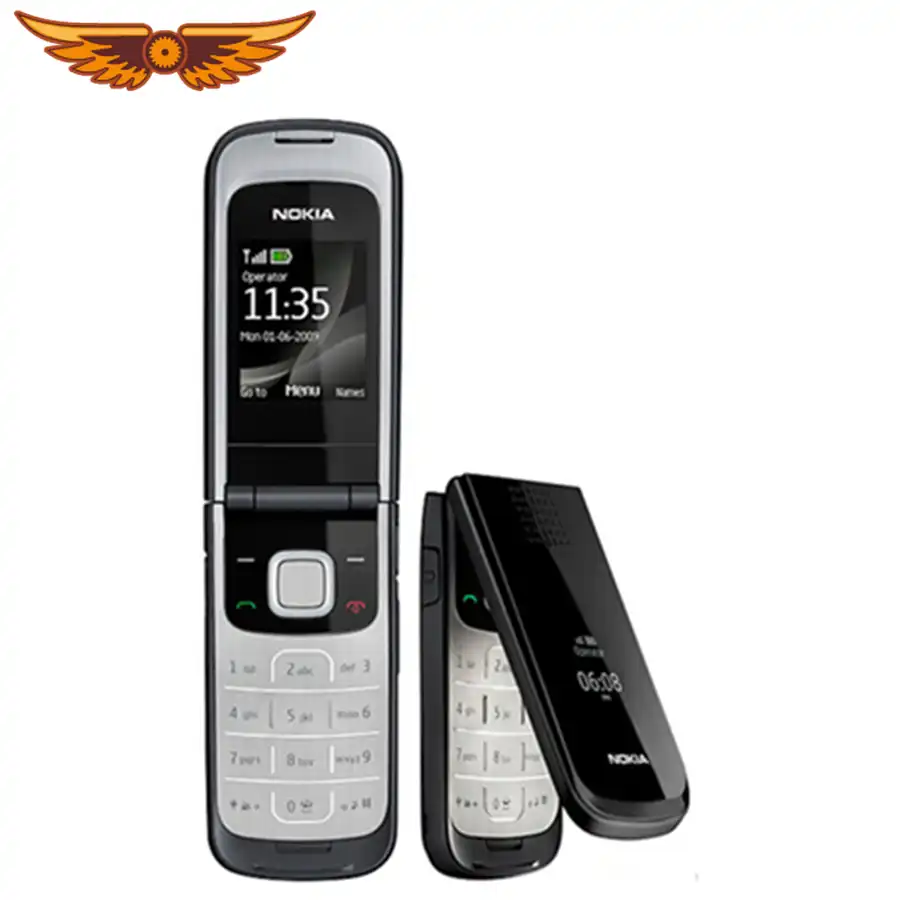 Original 2720 Unlocked Mobile Phone Nokia 2720 Refurbished Cell Phone One Year Warranty with Russian keyboard