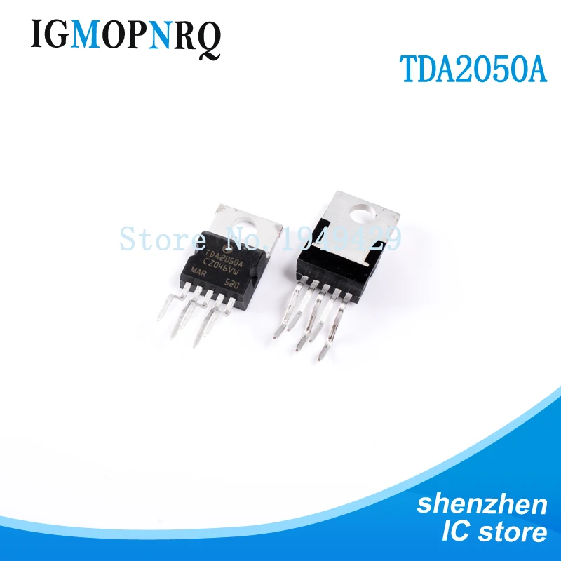10PCS/LOT TDA2050A TO220-5 TDA2050 TO-220 New IC tda2050