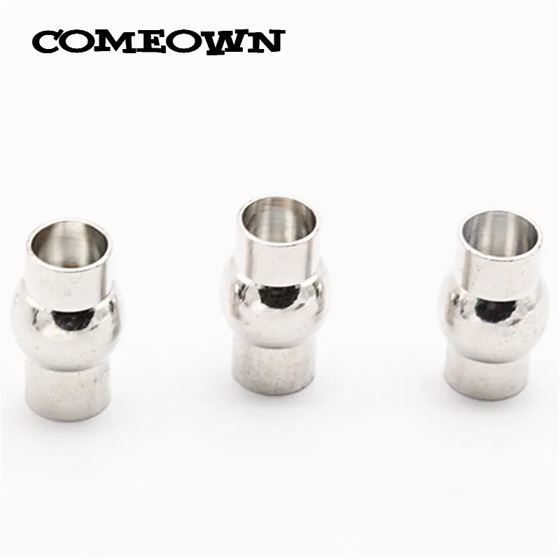 COMEOWN 5pcs Fashion Jewelry Magnetic Clasps Fits 3/4/5/6/7/8mm Round Leather Cord End Clasps Accessories for DIY Jewelry Making
COMEOWN 5pcs Fashion Jewelry Magnetic Clasps Fits 3/4/5/6/7/8mm Round Leather Cord End Clasps Accessories for DIY Jewelry Making
