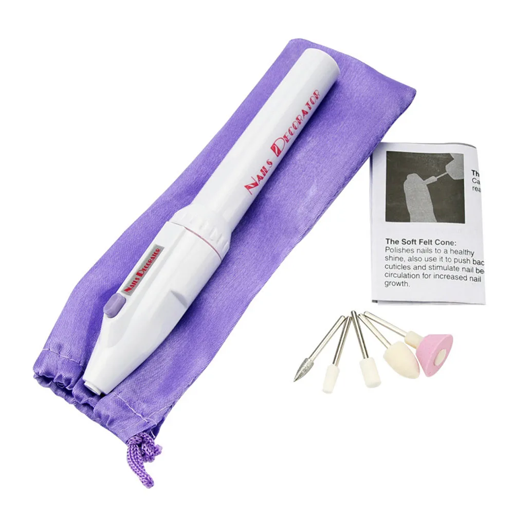 5 Functions Nail Art Tools White Electric Manicure Grinder Battery Power Portable +5 Bits Professional Polisher Set Nail Tools
5 Functions Nail Art Tools White Electric Manicure Grinder Battery Power Portable +5 Bits Professional Polisher Set Nail Tools
