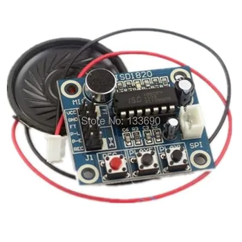 1PCS/lot SD1820 Voice sound recording Module FBs-VOM with microphones and 0.5W Loudspeaker
1PCS/lot SD1820 Voice sound recording Module FBs-VOM with microphones and 0.5W Loudspeaker