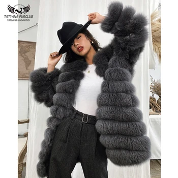 Tatyana Furclub 2019 Real Fur Coat Natural Fox Fur Coat women Slim Fox Fur Jacket O-neck Long Sleeve Casual Outwear Winter Coat
Tatyana Furclub 2019 Real Fur Coat Natural Fox Fur Coat women Slim Fox Fur Jacket O-neck Long Sleeve Casual Outwear Winter Coat