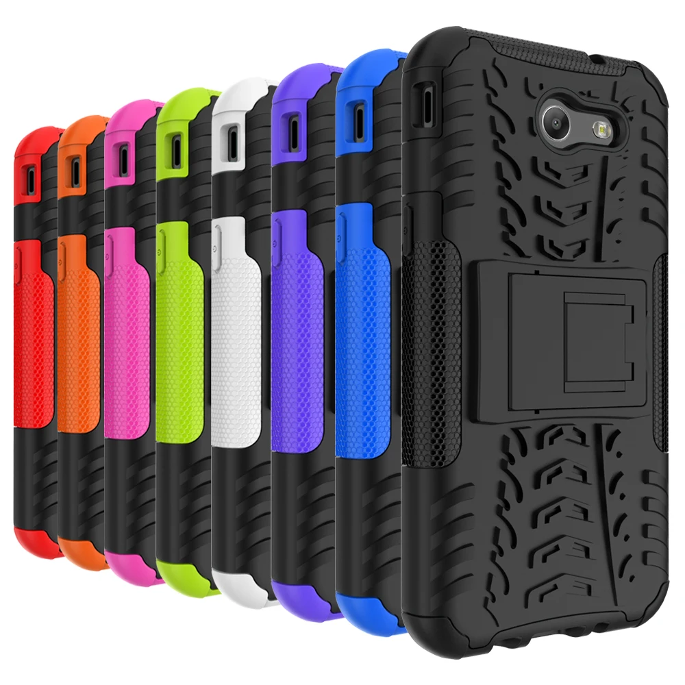 Silicon + Plastic 2 in 1 Dual Layer Shockproof Stand Phone Case Cover For Samsung Galaxy J3 2017 J3300/J327/J3 Emerge
Silicon + Plastic 2 in 1 Dual Layer Shockproof Stand Phone Case Cover For Samsung Galaxy J3 2017 J3300/J327/J3 Emerge