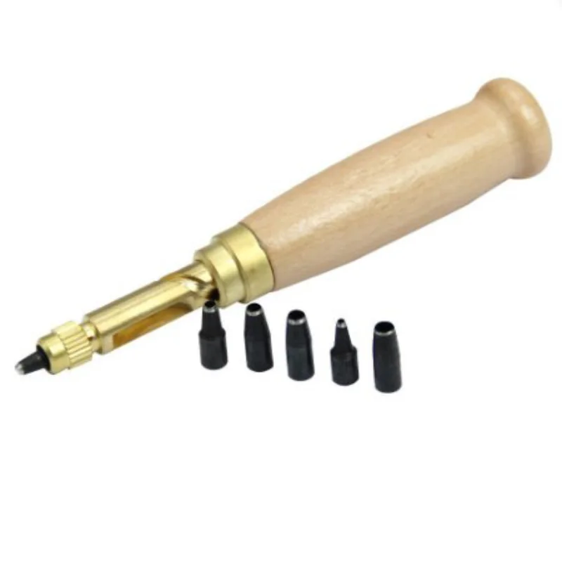 Automatic Belts Punch Replaceable Long Mute Rotary Punching Punchers Leather Craft Tools + 6pcs Tips TN99
Automatic Belts Punch Replaceable Long Mute Rotary Punching Punchers Leather Craft Tools + 6pcs Tips TN99