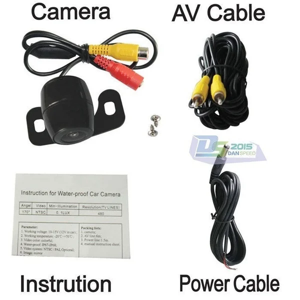General Camera Universal Rear View Wide Angle Waterproof External Hanging Car Camera Night Fast Free Shipping
General Camera Universal Rear View Wide Angle Waterproof External Hanging Car Camera Night Fast Free Shipping