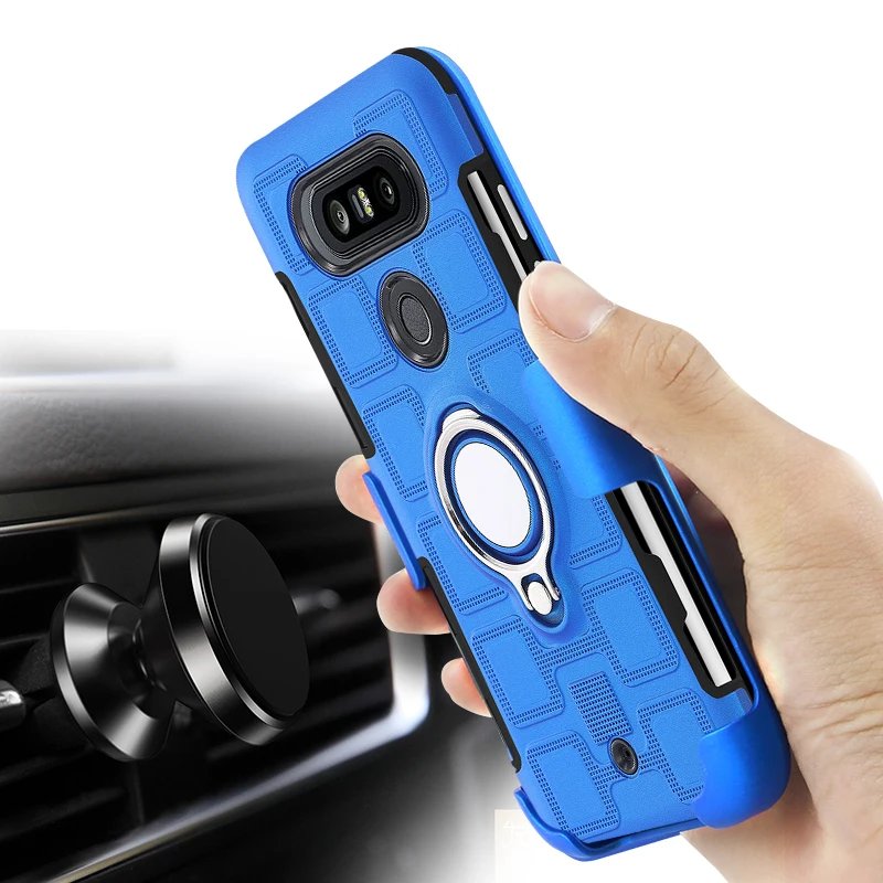 Case For LG Q8 V20 Mini Cover Shockproof 3 in 1 Magnetic Ring Armor Silicone with Plastic Cover for LG Q8 V20 Mini H970 Case
Case For LG Q8 V20 Mini Cover Shockproof 3 in 1 Magnetic Ring Armor Silicone with Plastic Cover for LG Q8 V20 Mini H970 Case