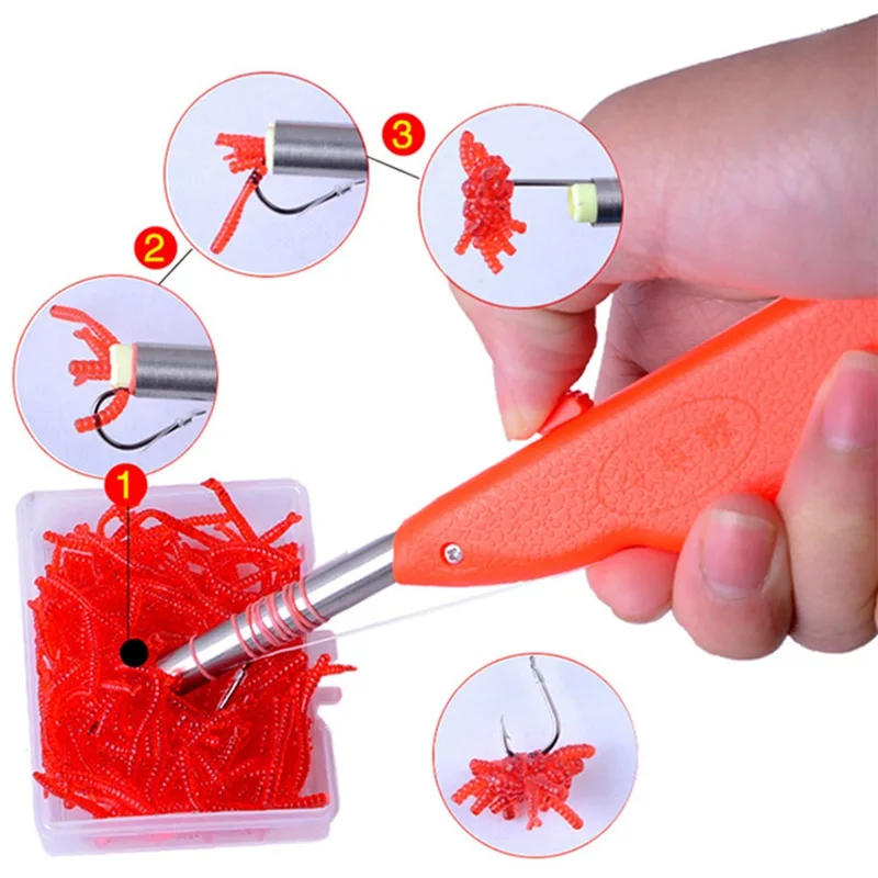 Fishing Auxiliary Tool Automatic Red Worm Quickly Bundled On The Bait Hangs Clip Rubber Band Apron Carp Pliers fishing tool
Fishing Auxiliary Tool Automatic Red Worm Quickly Bundled On The Bait Hangs Clip Rubber Band Apron Carp Pliers fishing tool