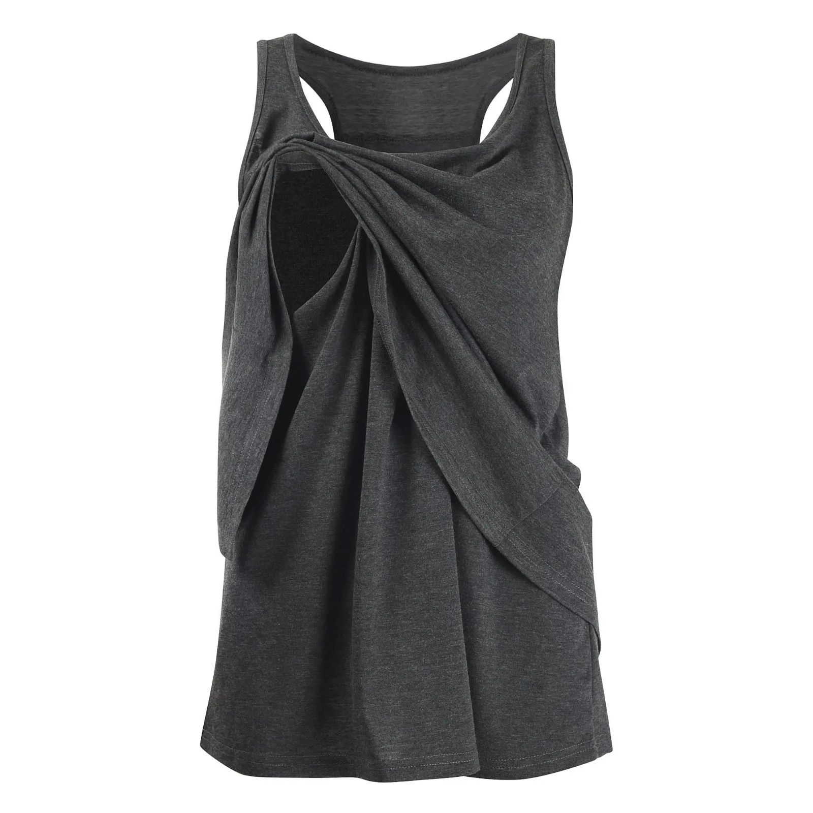 Women's maternity fashion nursing tank top Wrap Double Layer Sleeveless Blouse T Shirt Pregnant plus size maternity Premama z073
Women's maternity fashion nursing tank top Wrap Double Layer Sleeveless Blouse T Shirt Pregnant plus size maternity Premama z073