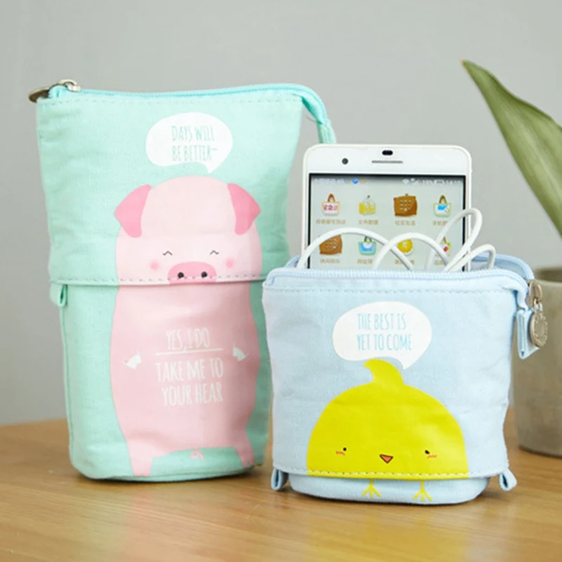 Cute Pencil Case Kawaii Cat Pencil Box Boys Girls School Supplies Student Stationery Gift for Kids Pen Holder Stand Zipper Bag
Cute Pencil Case Kawaii Cat Pencil Box Boys Girls School Supplies Student Stationery Gift for Kids Pen Holder Stand Zipper Bag