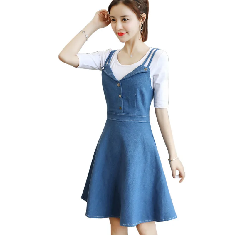 Fashion Sleeveless Dress Summer Women High Waist Strap Denim Dresses Female Bodycon Sundress Party Dresses Vest Robe Vestidos
Fashion Sleeveless Dress Summer Women High Waist Strap Denim Dresses Female Bodycon Sundress Party Dresses Vest Robe Vestidos