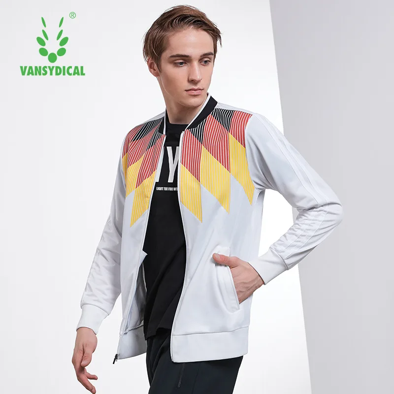 2019 Running Jacket Men Long Sleeved Jackets Zipper Coat Fitness Sweatshirts Gym Workout Tracksuit Sportswear 
2019 Running Jacket Men Long Sleeved Jackets Zipper Coat Fitness Sweatshirts Gym Workout Tracksuit Sportswear