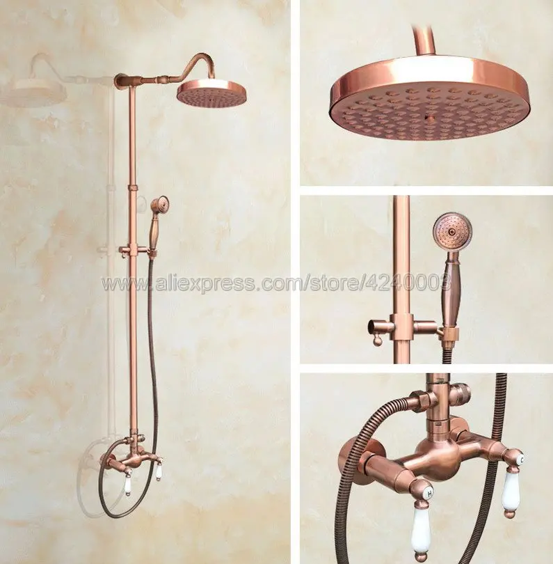 Bathroom Wall Mount Shower Faucet Round Rainfall Shower Head Hand Shower Mixer Tap Krg615
Bathroom Wall Mount Shower Faucet Round Rainfall Shower Head Hand Shower Mixer Tap Krg615