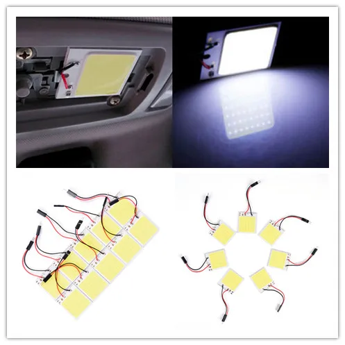 1Pc LED Light 48 SMD COB LED T10 4W 12V Light Car Interior Panel Lights Dome Lamp Bulb+Parts
1Pc LED Light 48 SMD COB LED T10 4W 12V Light Car Interior Panel Lights Dome Lamp Bulb+Parts