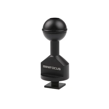MINIFOCUS 1'' Ball Adapter with Hot Shoe For Underwater Camera Arm Tray System Diving Photography Hous for Gopro hero SLR camera
MINIFOCUS 1'' Ball Adapter with Hot Shoe For Underwater Camera Arm Tray System Diving Photography Hous for Gopro hero SLR camera