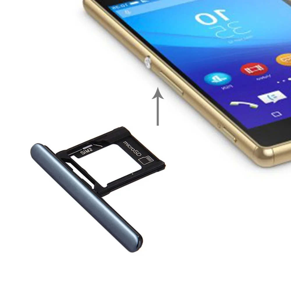 iPartsBuy New Micro SD / SIM Card Tray + Card Slot Port Dust Plug for Sony Xperia XZ Premium (Dual SIM Version)
iPartsBuy New Micro SD / SIM Card Tray + Card Slot Port Dust Plug for Sony Xperia XZ Premium (Dual SIM Version)