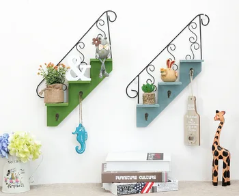 1PC Wood Wall Hanging Storage Hooks Bedroom Decoration Wooden Flower Pot Trapezoid Storage Racks Wall Clothes Key Hooks JL 215
1PC Wood Wall Hanging Storage Hooks Bedroom Decoration Wooden Flower Pot Trapezoid Storage Racks Wall Clothes Key Hooks JL 215