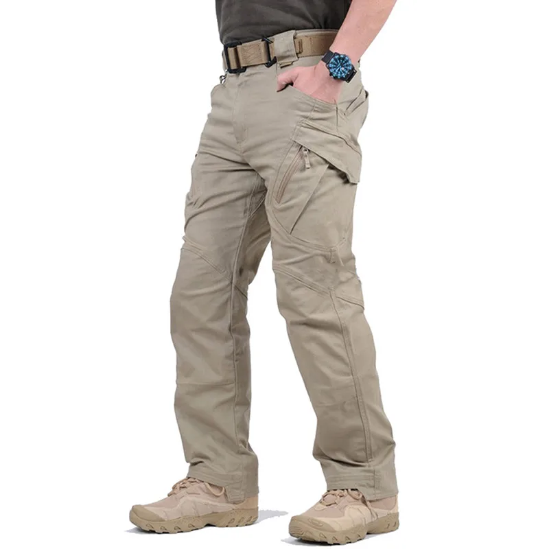 IX9 City Tactical Cargo Pants Men Combat SWAT Army Military Pants Cotton Many Pockets Stretch Flexible Man Casual Trousers XXXL
IX9 City Tactical Cargo Pants Men Combat SWAT Army Military Pants Cotton Many Pockets Stretch Flexible Man Casual Trousers XXXL