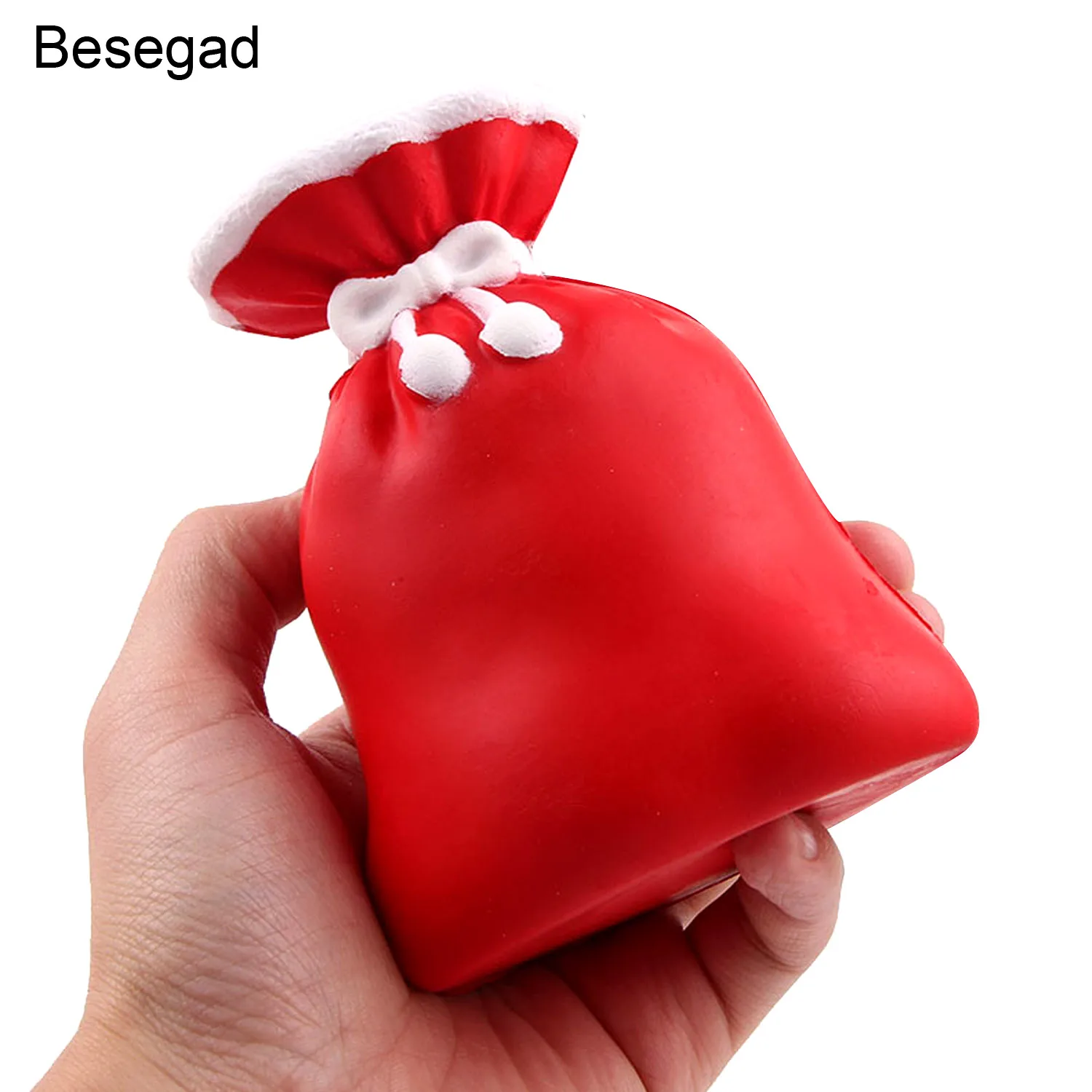 Besegad Kawaii Подарочная сумка с рождественским Клаусом мягкая игрушка медленно