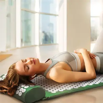 Yoga Mat Professtional Relief Body Pain Equipment New Foot Massage Mat Lotus Acupressure Mat Acupressure Cushion Fitness
Yoga Mat Professtional Relief Body Pain Equipment New Foot Massage Mat Lotus Acupressure Mat Acupressure Cushion Fitness