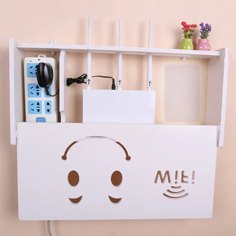 Wifi Storage Box Safe Wall Hangings S/L PVC Plastic Bracket Wifi Router Cable White Waterproof Moistureproof Fire-proofing 2019
Wifi Storage Box Safe Wall Hangings S/L PVC Plastic Bracket Wifi Router Cable White Waterproof Moistureproof Fire-proofing 2019