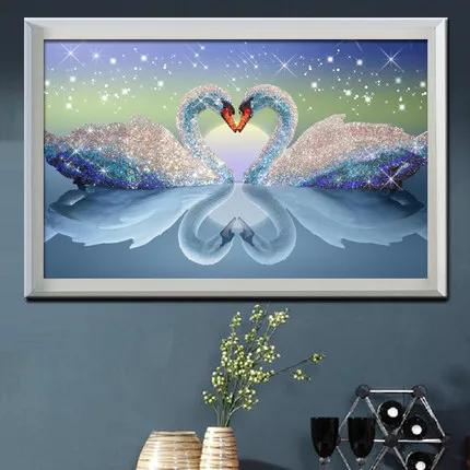 5D DIY Diamond Embroidery Animal Swan Cross Stitch Diamond Painting landscape Diamond rhinestones Home Decor gift
5D DIY Diamond Embroidery Animal Swan Cross Stitch Diamond Painting landscape Diamond rhinestones Home Decor gift