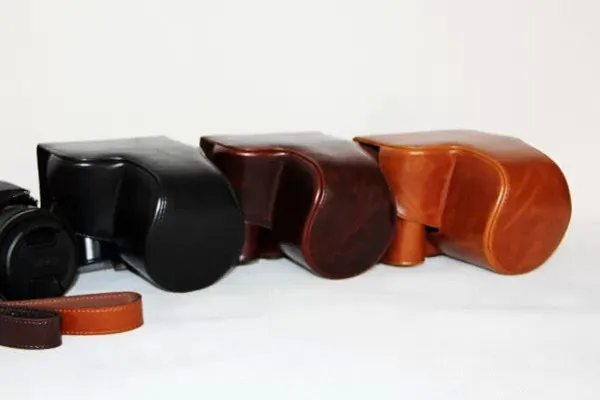 Wholesale Free shipping Luxury Leather PU camera case bag pouch for Panasonic FZ1000 fz1000 3 color Black Brown Coffee to Choose
Wholesale Free shipping Luxury Leather PU camera case bag pouch for Panasonic FZ1000 fz1000 3 color Black Brown Coffee to Choose