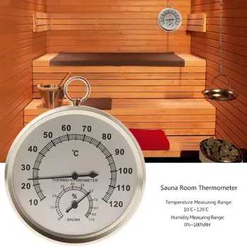 Humidifier Thermometer For Sauna Room Humidity Temperature Meter Indoor Hygrometer Double-dial Wall Hanging Metal Measurement
Humidifier Thermometer For Sauna Room Humidity Temperature Meter Indoor Hygrometer Double-dial Wall Hanging Metal Measurement