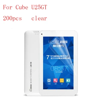 Transparent Tablet LCD film Screen Protector for Cube U25GT 9H Anti-scratch without retail packing 200pcs/lot
Transparent Tablet LCD film Screen Protector for Cube U25GT 9H Anti-scratch without retail packing 200pcs/lot