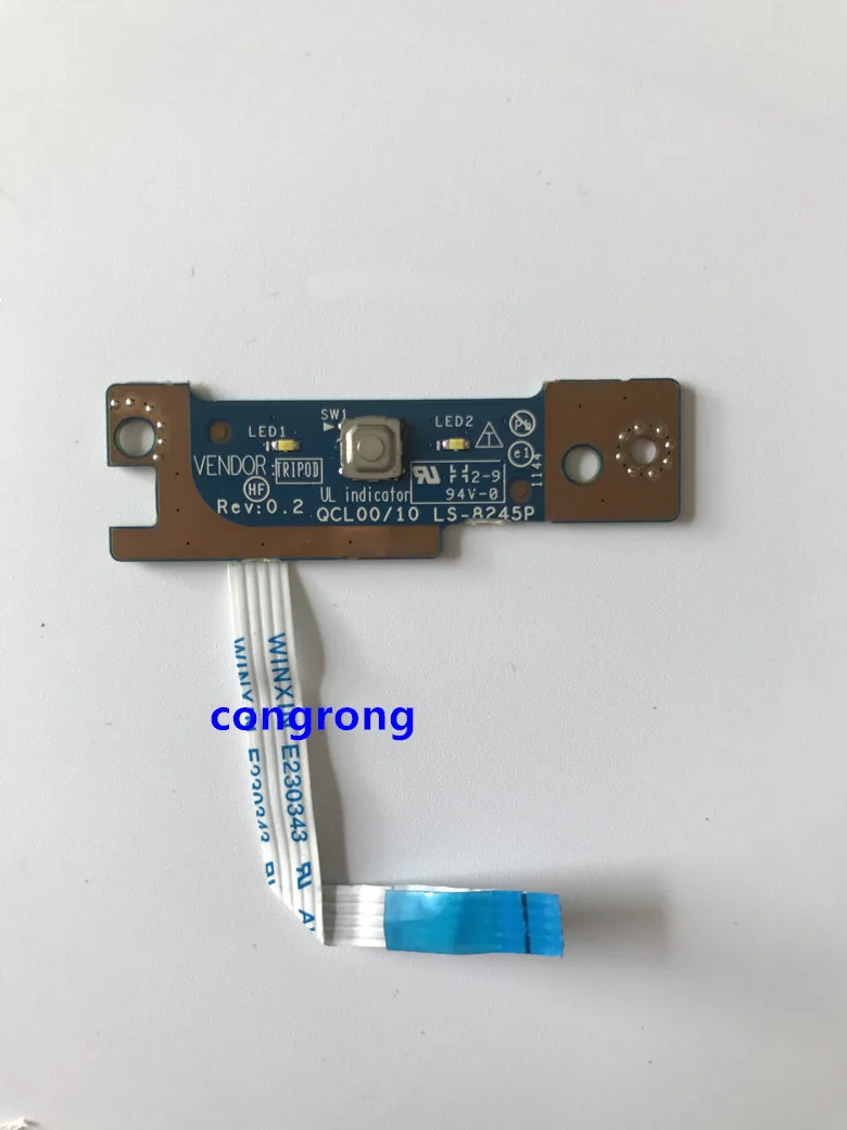Power Switch Button Board Cable For DELL Inspiron 15R 5520 7520 tested well LS-8245P | Компьютеры и офис
