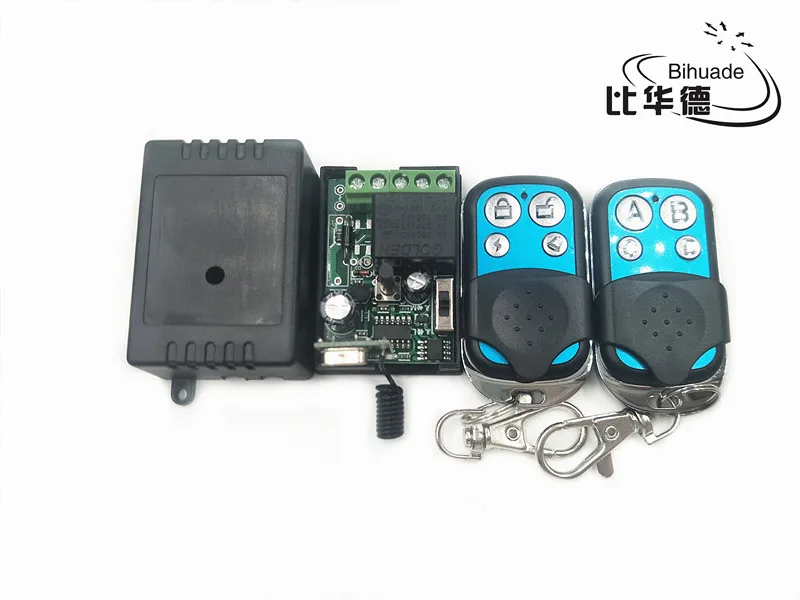 433Mhz Wireless Remote Control Switch DC 12V 220V 10A 1CH relay 433Mhz Receiver Module For 1527 learning code Transmitter Remote
433Mhz Wireless Remote Control Switch DC 12V 220V 10A 1CH relay 433Mhz Receiver Module For 1527 learning code Transmitter Remote