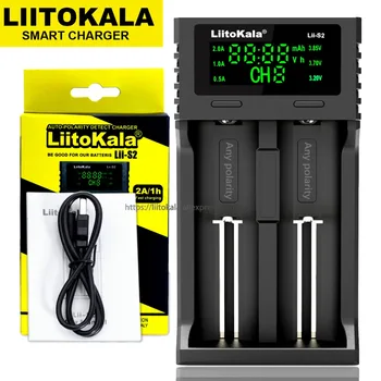Liitokala Lii-PD4 Lii-S2 Lii-S4 Lii-500S 18650 Lithium battery charger 3.7V 21700 26650 25500 20700 14500 16340 AA AAA Battery
Liitokala Lii-PD4 Lii-S2 Lii-S4 Lii-500S 18650 Lithium battery charger 3.7V 21700 26650 25500 20700 14500 16340 AA AAA Battery