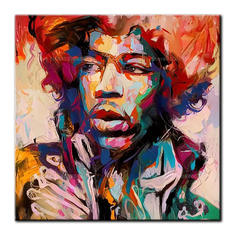 Full Square/Round drill 5D Diamond Painting DIY diamond embroidery Colorful Jimi Hendrix Diamond mosaic Home Decor Gift H0406
Full Square/Round drill 5D Diamond Painting DIY diamond embroidery Colorful Jimi Hendrix Diamond mosaic Home Decor Gift H0406