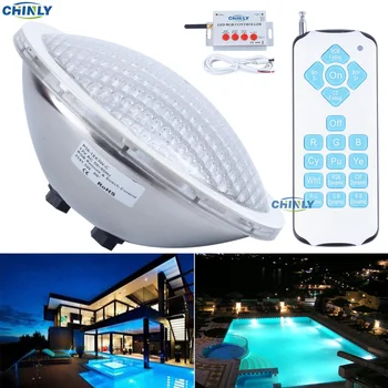 AC12V Par56 25W RGB Remote Swimming LED Pool Lights Bulb Underwater Lights Energy Saving 95% Warranty 2years
AC12V Par56 25W RGB Remote Swimming LED Pool Lights Bulb Underwater Lights Energy Saving 95% Warranty 2years