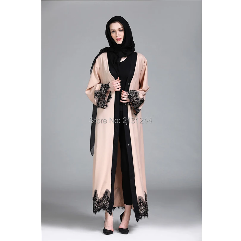 New abaya for women lace long sleeve muslim dress Islamic turkish women clothing Djellaba Robe Dress
New abaya for women lace long sleeve muslim dress Islamic turkish women clothing Djellaba Robe Dress