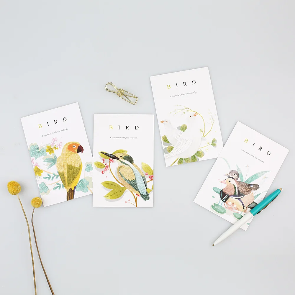 30pcs spring bird sing style card multi-use as Scrapbooking party invitation DIY Decoration gift card message card postcard
30pcs spring bird sing style card multi-use as Scrapbooking party invitation DIY Decoration gift card message card postcard
