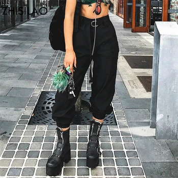 ZHISILAO 2018 Summer Woman Pants Woman Trousers Woman Harem Pants Casual Trousers Black Sweatpants Harajuku Pantalon Oversize
ZHISILAO 2018 Summer Woman Pants Woman Trousers Woman Harem Pants Casual Trousers Black Sweatpants Harajuku Pantalon Oversize