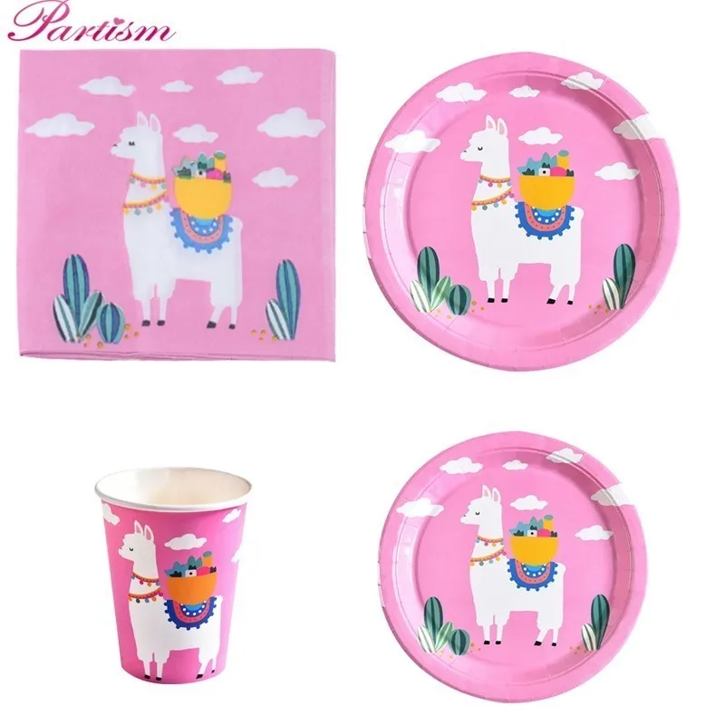 1Set Alpaca Party Disposable Tableware Cartoon Llama Balloons Napkin For Kids Birthday Decoration Tropical Theme Party Supplies
1Set Alpaca Party Disposable Tableware Cartoon Llama Balloons Napkin For Kids Birthday Decoration Tropical Theme Party Supplies