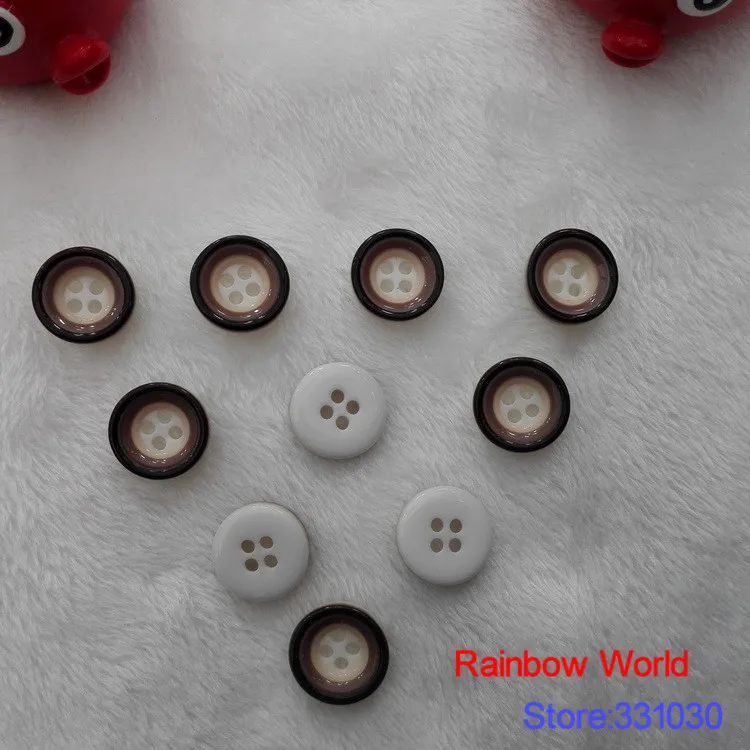 30 PCS Random Resin white brown Sewing cloth Buttons for DIY Scrapbooking Knopf Round 12mm
30 PCS Random Resin white brown Sewing cloth Buttons for DIY Scrapbooking Knopf Round 12mm