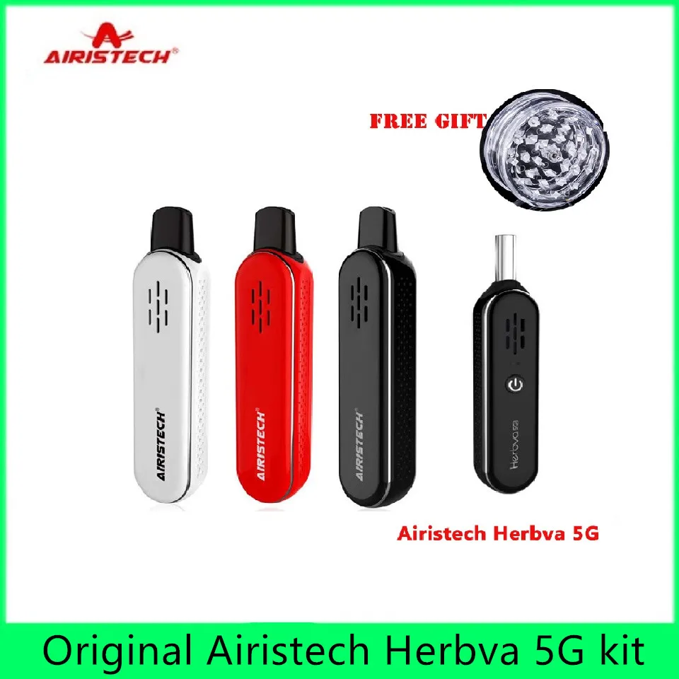 Original Airistech Herbva 5G Dry Herb Vaporizer Kit Built-in 1000mAh Battery 0.5-0.7ohm vaper Electronic Cigarette kits vape pen
Original Airistech Herbva 5G Dry Herb Vaporizer Kit Built-in 1000mAh Battery 0.5-0.7ohm vaper Electronic Cigarette kits vape pen