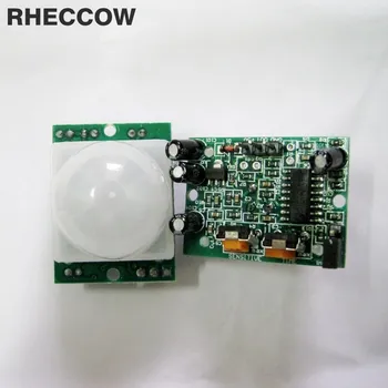 RHECCOW HC-SR501 HCSR501 Human/body sensor module and pyroelectric infrared sensor
RHECCOW HC-SR501 HCSR501 Human/body sensor module and pyroelectric infrared sensor