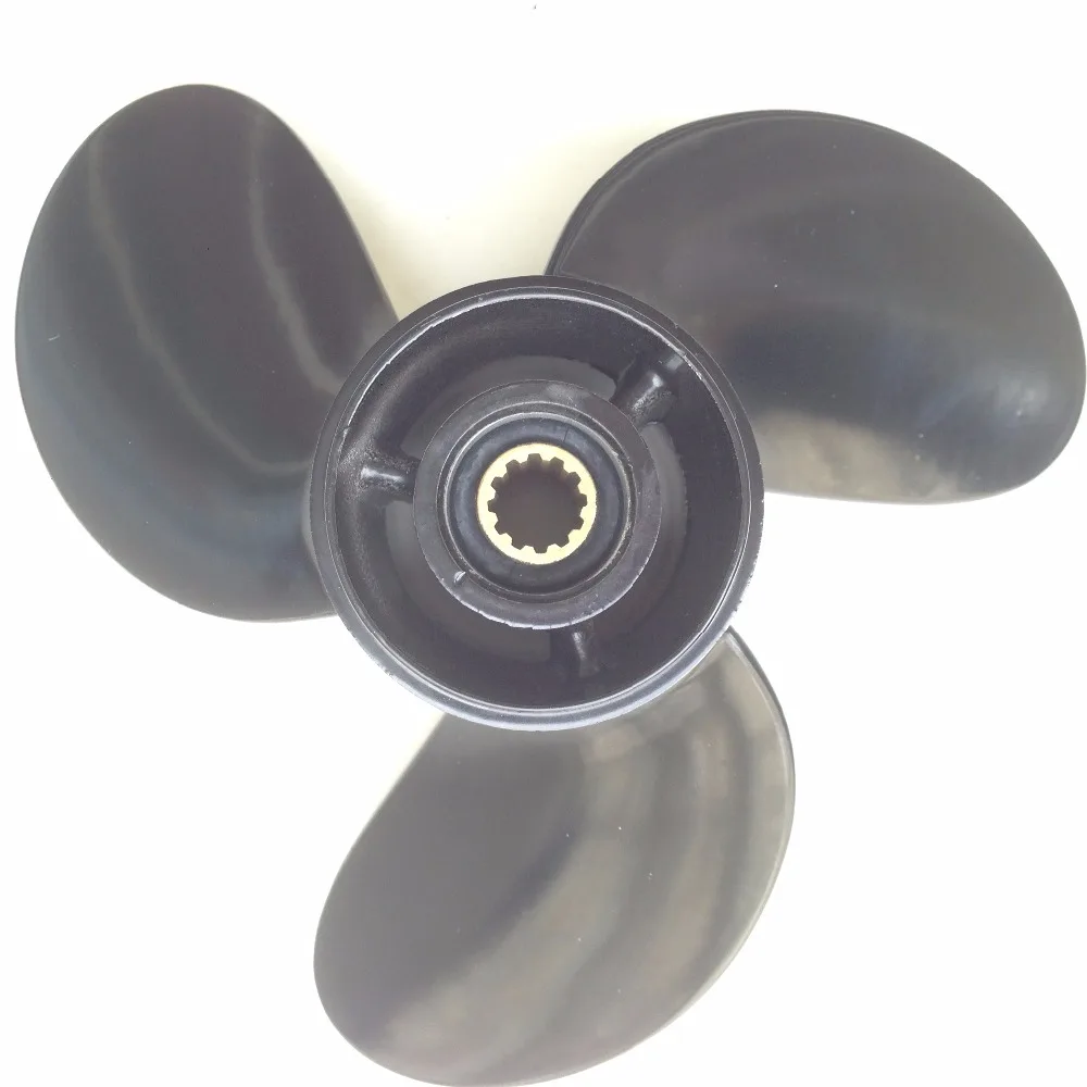 

Free shipping 8.5x8.5 For 8-9.9 HP for tohatsu propeller tohatsu outboard boat motors Aluminium Propeller 12 tooth spline