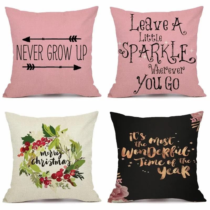 XUNYU English Letter Pillowcase Sofa Square Decorative Throw Pillow Cover Car Cushion Cover 45X45cm AC155
XUNYU English Letter Pillowcase Sofa Square Decorative Throw Pillow Cover Car Cushion Cover 45X45cm AC155